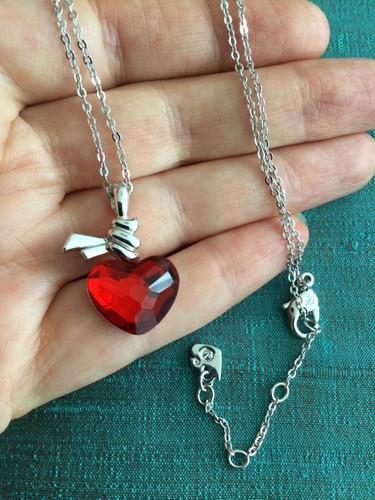 Genuine signed swarovski red - signed,