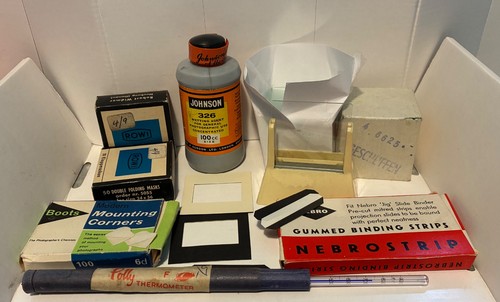Vintage darkroom accessories - accessories,