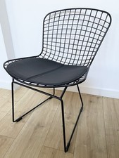 Vintage Harry Bertoia Side Chair No 420 1950s Knoll Italian interior design