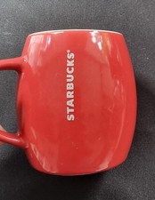 Starbucks red barrel shaped - red, barrel-shaped
