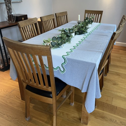 Oak dining chairs with - dining,