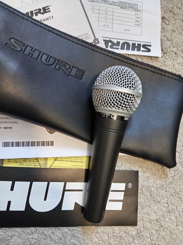 Shure sm48 microphone non