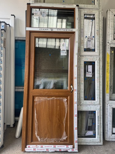 New golden oak upvc - golden,
