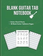 Blank Guitar Tab Notebook