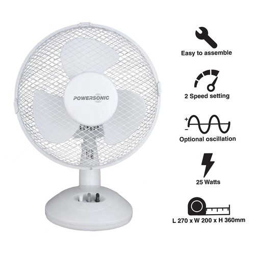 Portable desk fan inch - desk, fan,