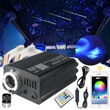 200-750pcs Fiber Optic Car Home Headliner Twinkle Meteor Shooting Star Light kit
