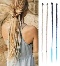 2 x Clip n Hair Braids