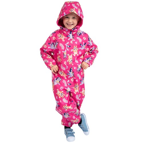Bluey girls puddle suit - bluey,