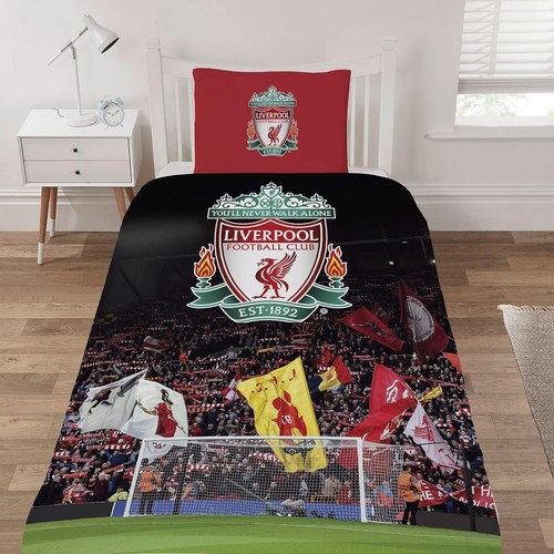 Liverpool stadium single duvet - liverpool,