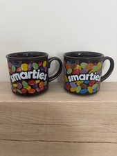 Vintage Pair Of Smarties Mugs