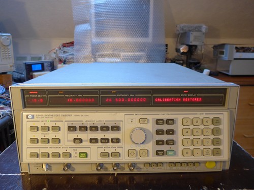 Hp8340a synthesized sweep - hp8340a,