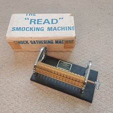 Vintage Read Smock Gathering Machine