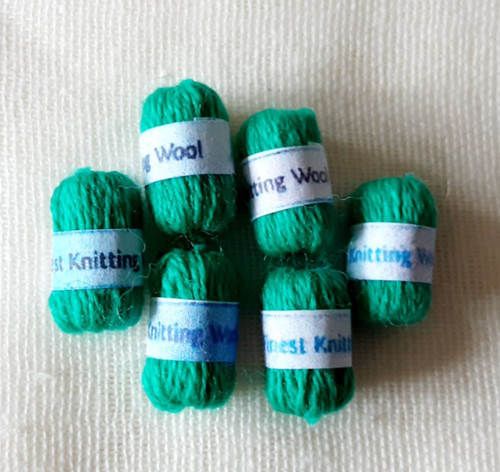 Dolls house miniature balls - dolls,
