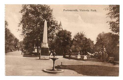 Antique postcard portsmouth - antique,