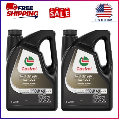 Pack castrol edge euro - pack,castrol, 0w-40