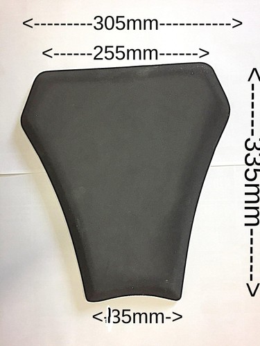 Motorcycle pre shaped 20mm - pre-shaped,