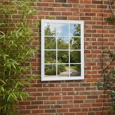 Large Matte White Window