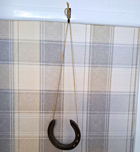 Lucky rustic horseshoe wall - lucky,