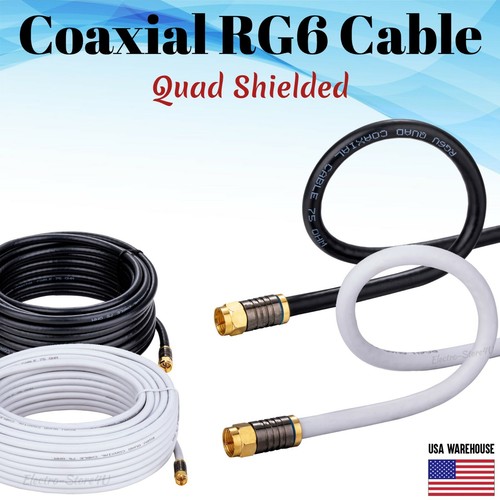 Rg6 coaxial digital cable quad - rg6,