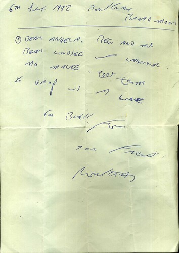 Ron ronnie kray - kray, signed