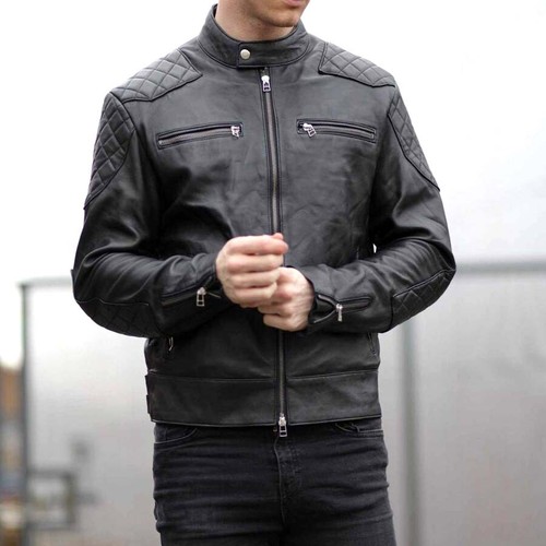 Mens biker vintage motorcycle - mens,