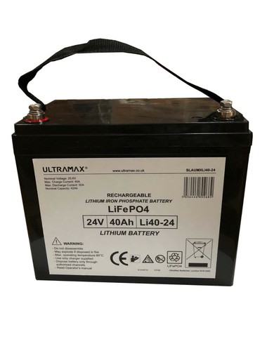 Ultramax li40 24v 40ah - ultramax,