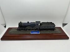 Hornby S & DJR 4-4-0 Class 2P 46 Blue Duty Locomotive Handpainted Wooden Base