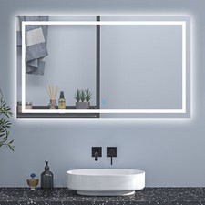 Large LED Bathroom Mirror with