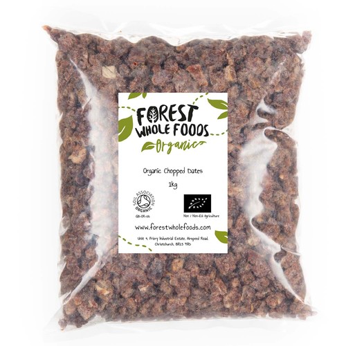 Organic chopped dates forest - organic,