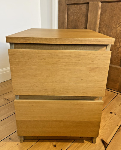 Ikea malm drawer bedside - ikea, malm,