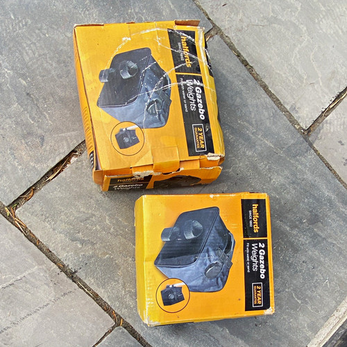 Halfords gazebo weights - , x2