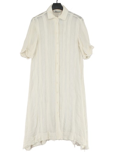 Zara shirt midi dress - dress, m
