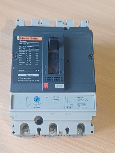 Merlin gerin compact - merlin, ns100n