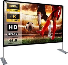 100" Projector Screen with Stand & Carry Bag
