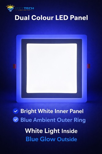 Led panel light blue - led, 18+6w
