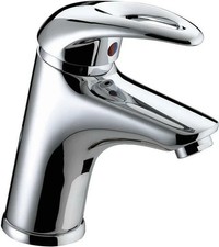 Bristan J BAS C Java Chrome Single Lever Basin Mixer Tap With Clicker Waste NEW