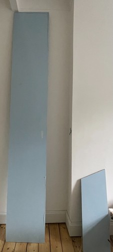 Blue formica laminated birch - blue,