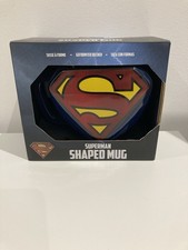 Superman Shaped Mug New In Box