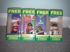 Tetley Christmas Candles- Tin