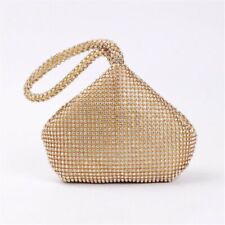 Gift Diamant Evening Bag Crystal Bag Triangle Clutch Purse Wedding Prom Pouch