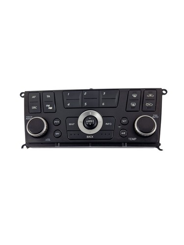 Climate control panel for