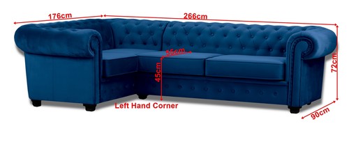 Chesterfield style sofa mariot - chesterfield,