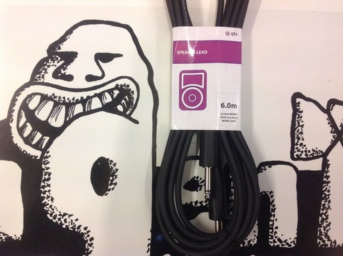 Speaker cable lead 6 - cable, 6m