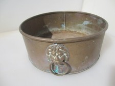 Vintage Brass Trough Tub