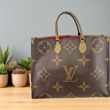 Louis Vuitton Onthego Monogram two tone GM bag