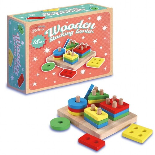 Wooden stacking sorter - 24,