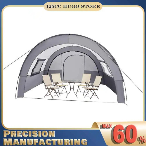 Camping tunnel tent - tunnel, 6