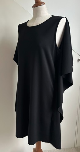 Cos black minimal sleeveless - black,