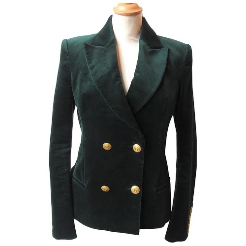 Pierre balmain green velvet - pierre,