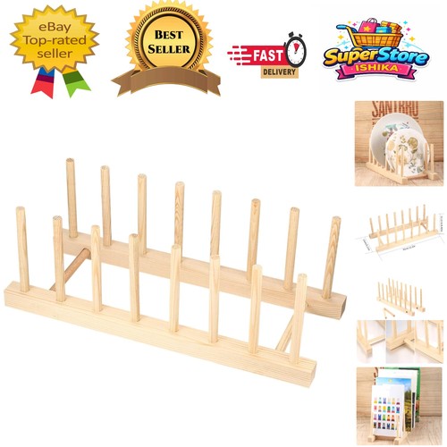 Sturdy wooden dish - drying, rack
